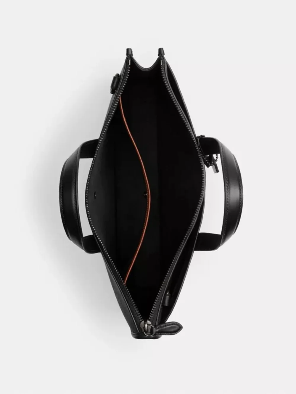 Coach sleek black